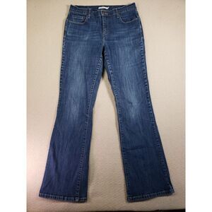 Levi's 515 Jeans Womens 12 Blue Denim Mid Rise Bootcut 5-Pockets Western Rodeo